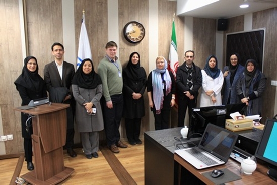 دیدار نمایندگان دپارتمان بیوشیمی دانشگاه ملی خارکف اوکراین با اعضای پژوهشگاه