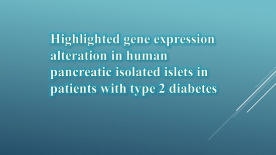 Highlighted gene expression alteration in human pancreatic isolated islets in patients with type 2 diabetes {faces}